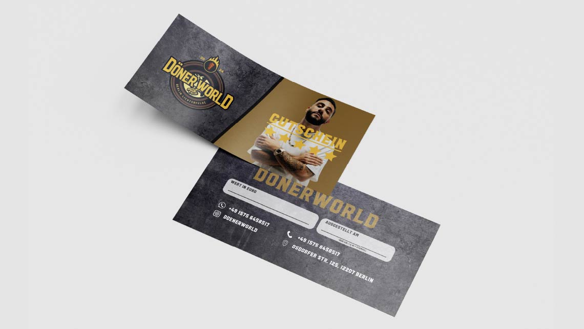 Gutschein für die Dönerworld